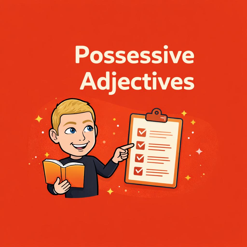 Possessive adjectives