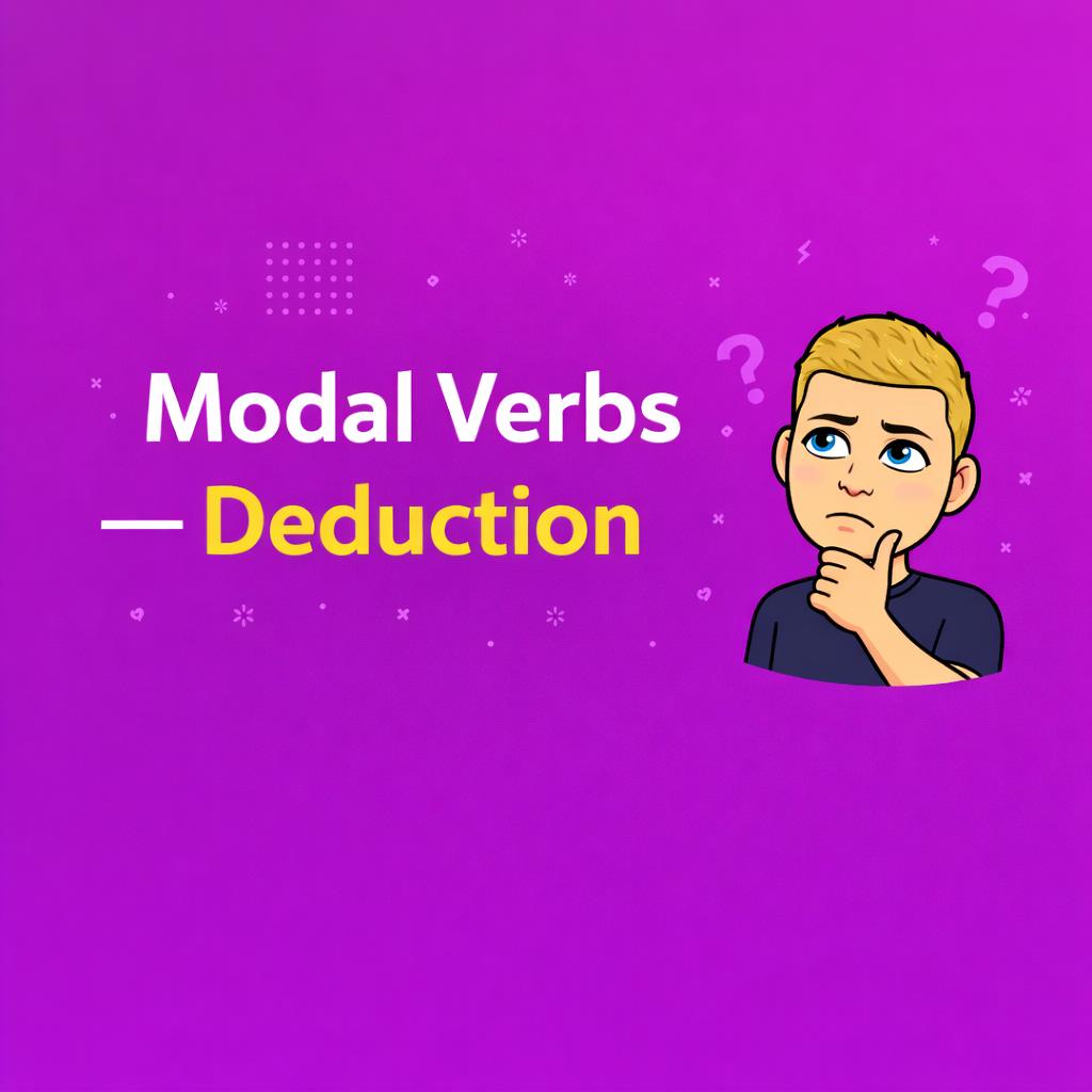 Modals: Deduction