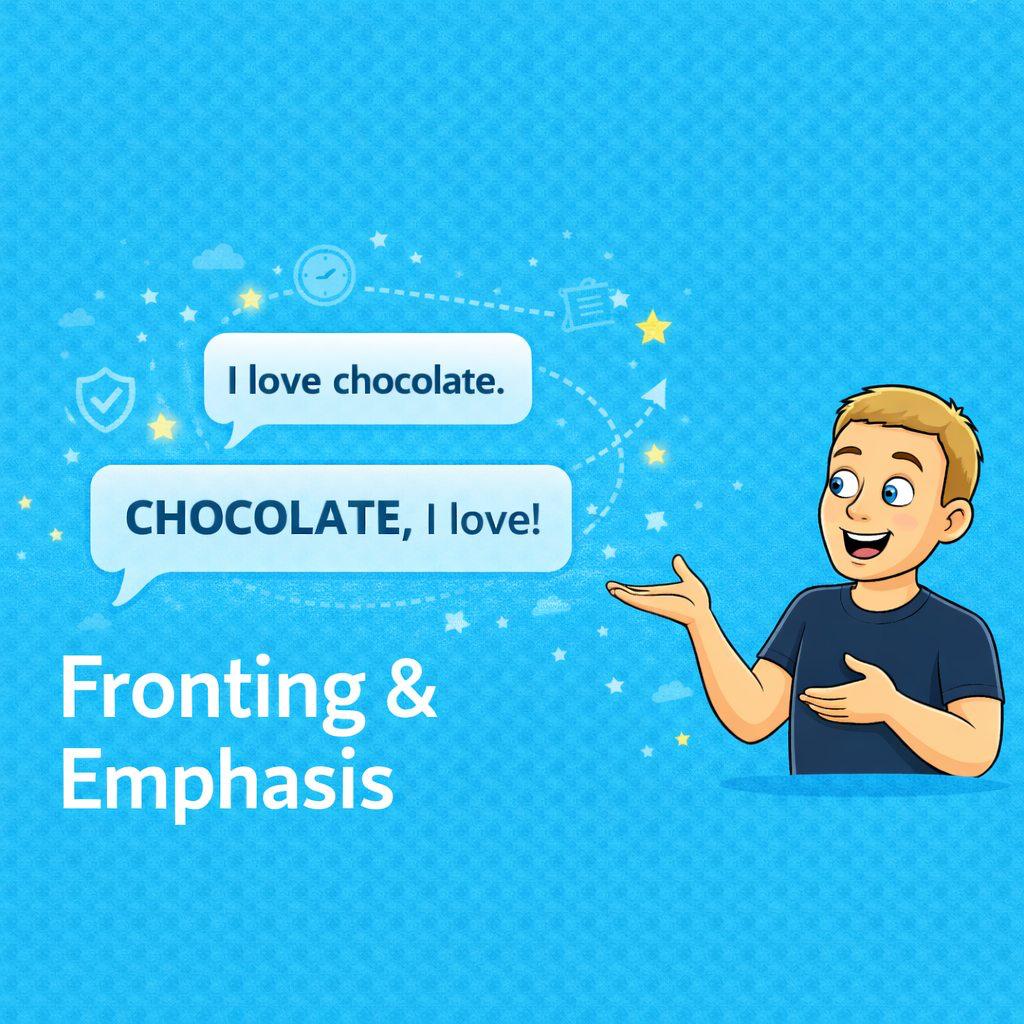 Fronting & Emphasis