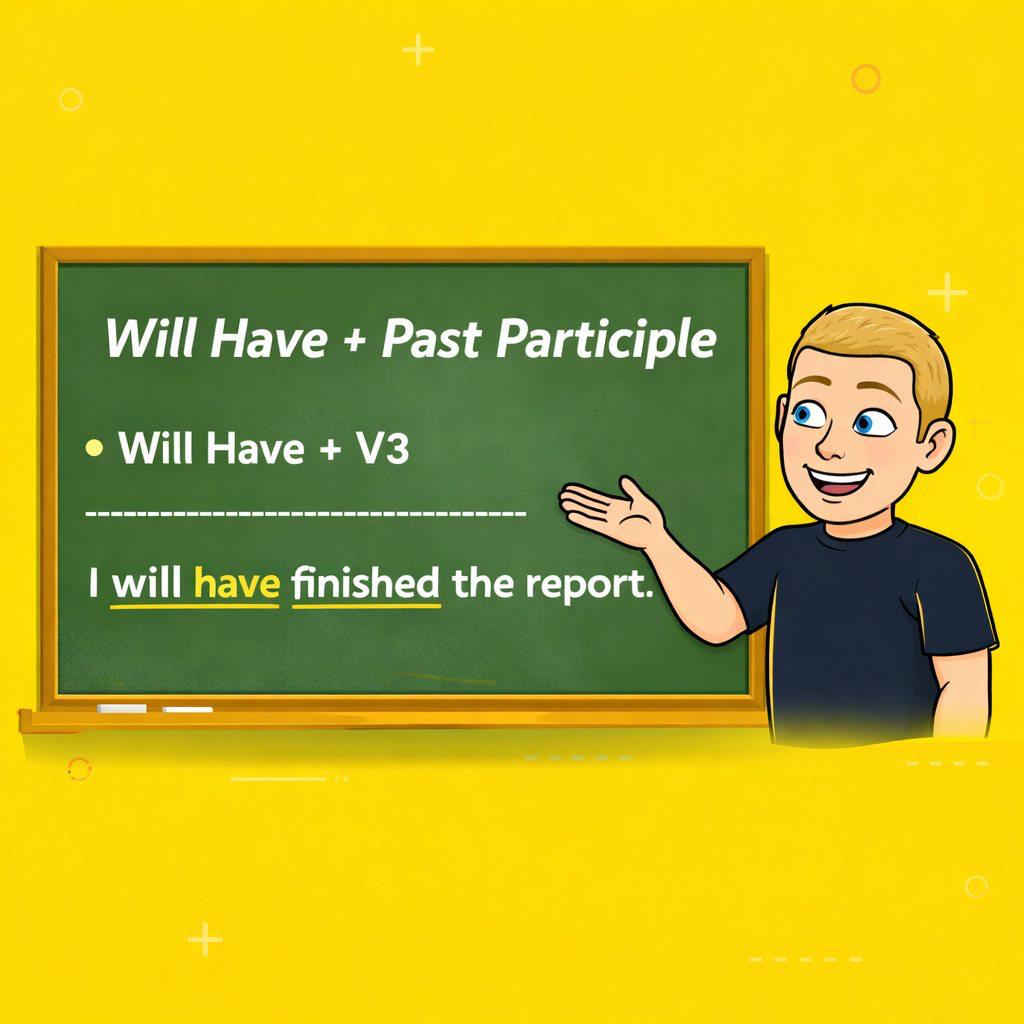 will have + participle