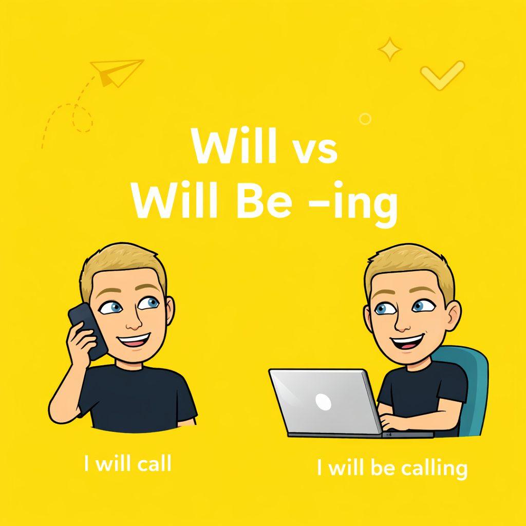 will vs will be doing